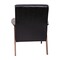 Flash Furniture Black LeatherSoft Arm Chair with Wood Frame IS-IT673317-BK-GG - alternate 7